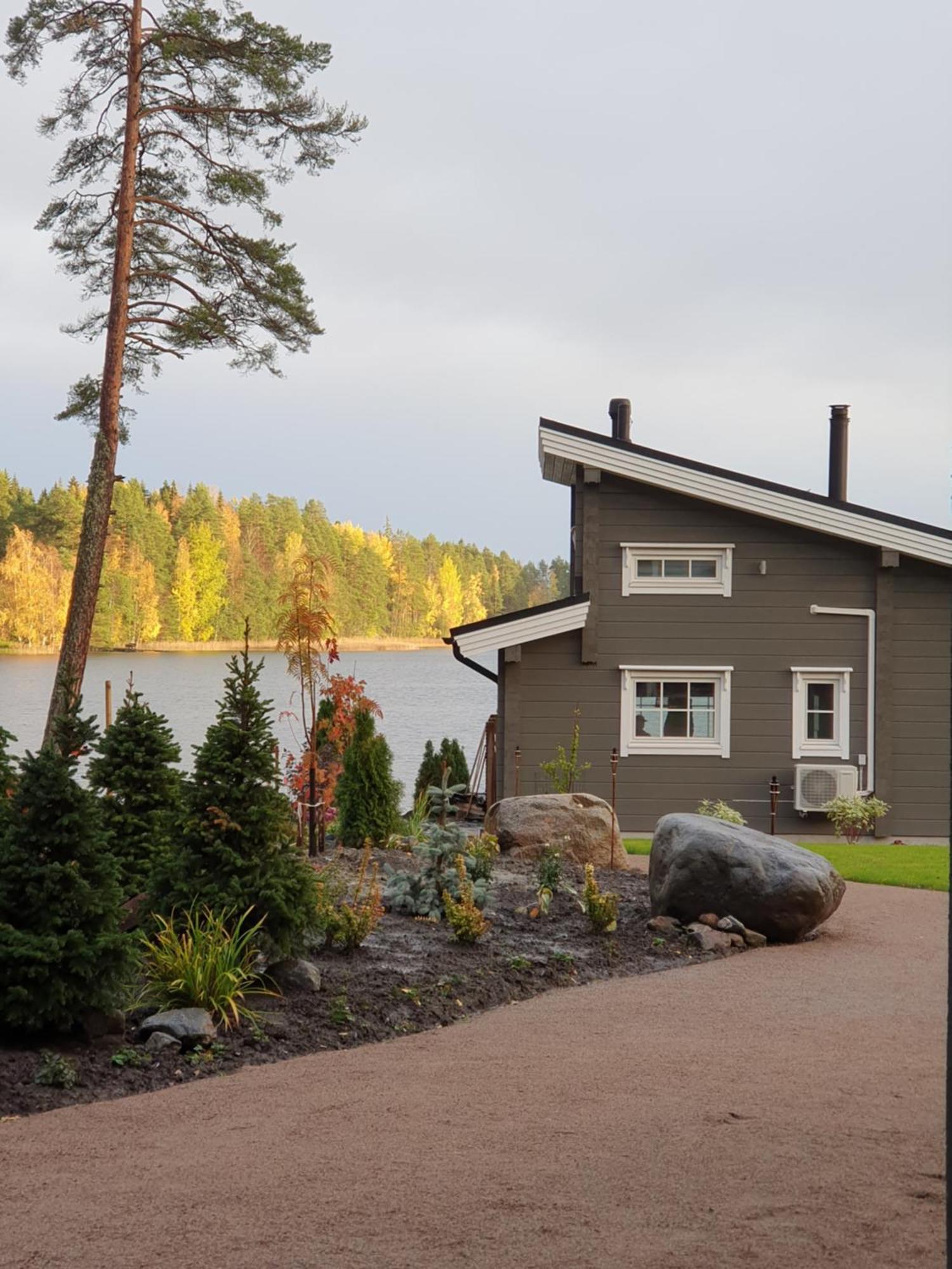 Stunning Log Cabin 45M2 On The Shore Of Kallavesi. Kuopio Esterno foto