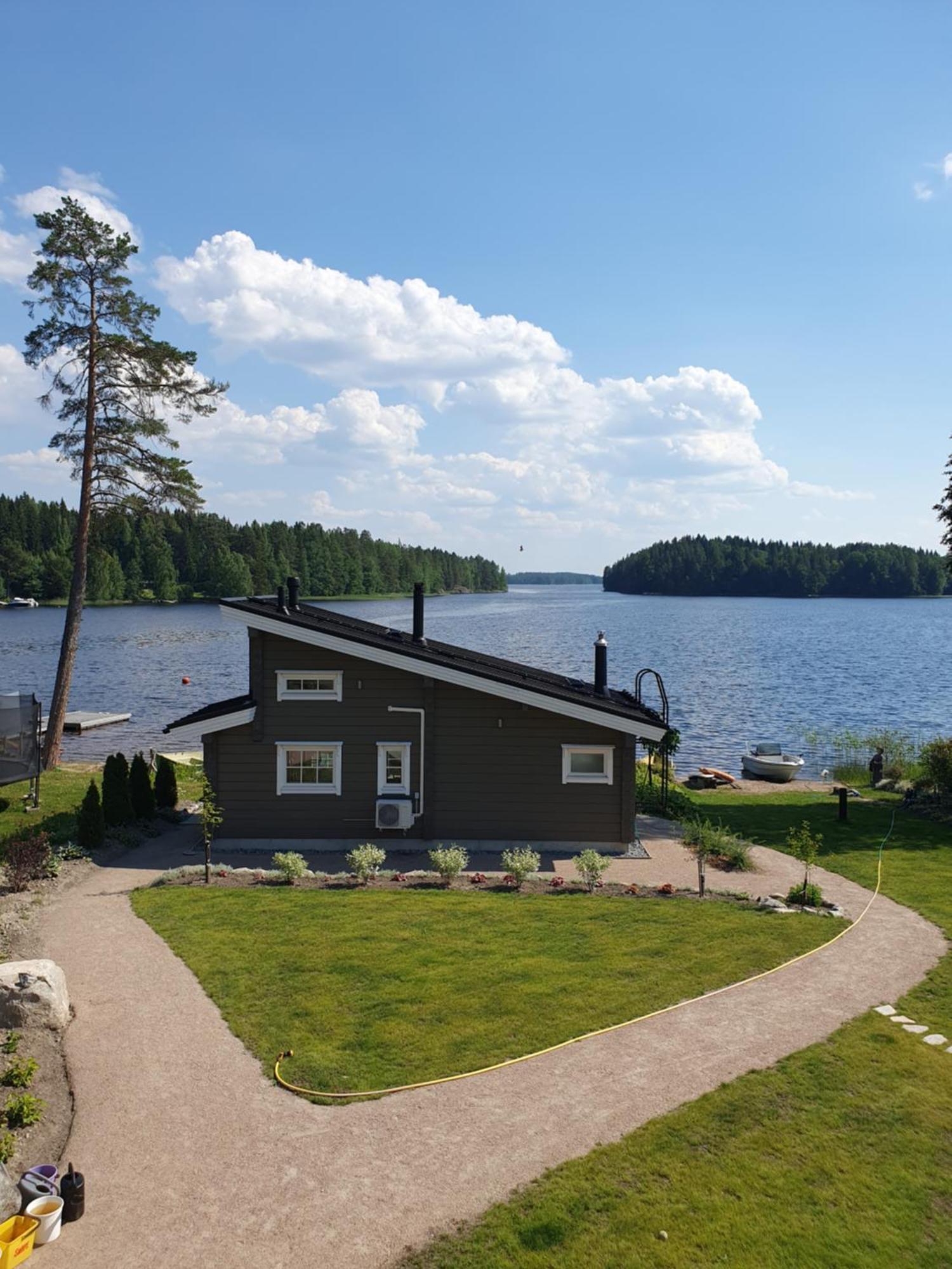 Stunning Log Cabin 45M2 On The Shore Of Kallavesi. Kuopio Esterno foto